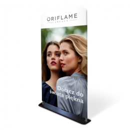 Ścianka tekstylna 120x230mm_DOŁĄCZ DO ŚWIATA PIĘKNA