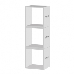 Regał na produkty_trzy kostki