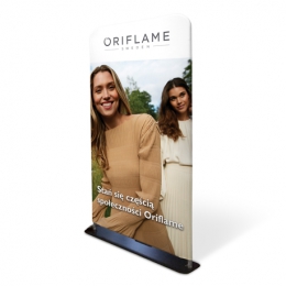 Ścianka tekstylna 120x230mm_STAŃ SIĘ CZĘŚCIĄ SPOŁECZNOŚCI ORIFLAME